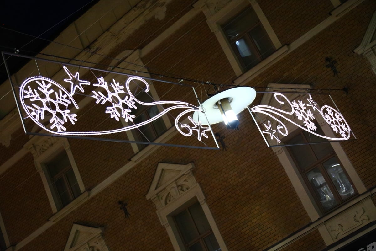 Vánoční trhy na náměstí Svobody v Brně