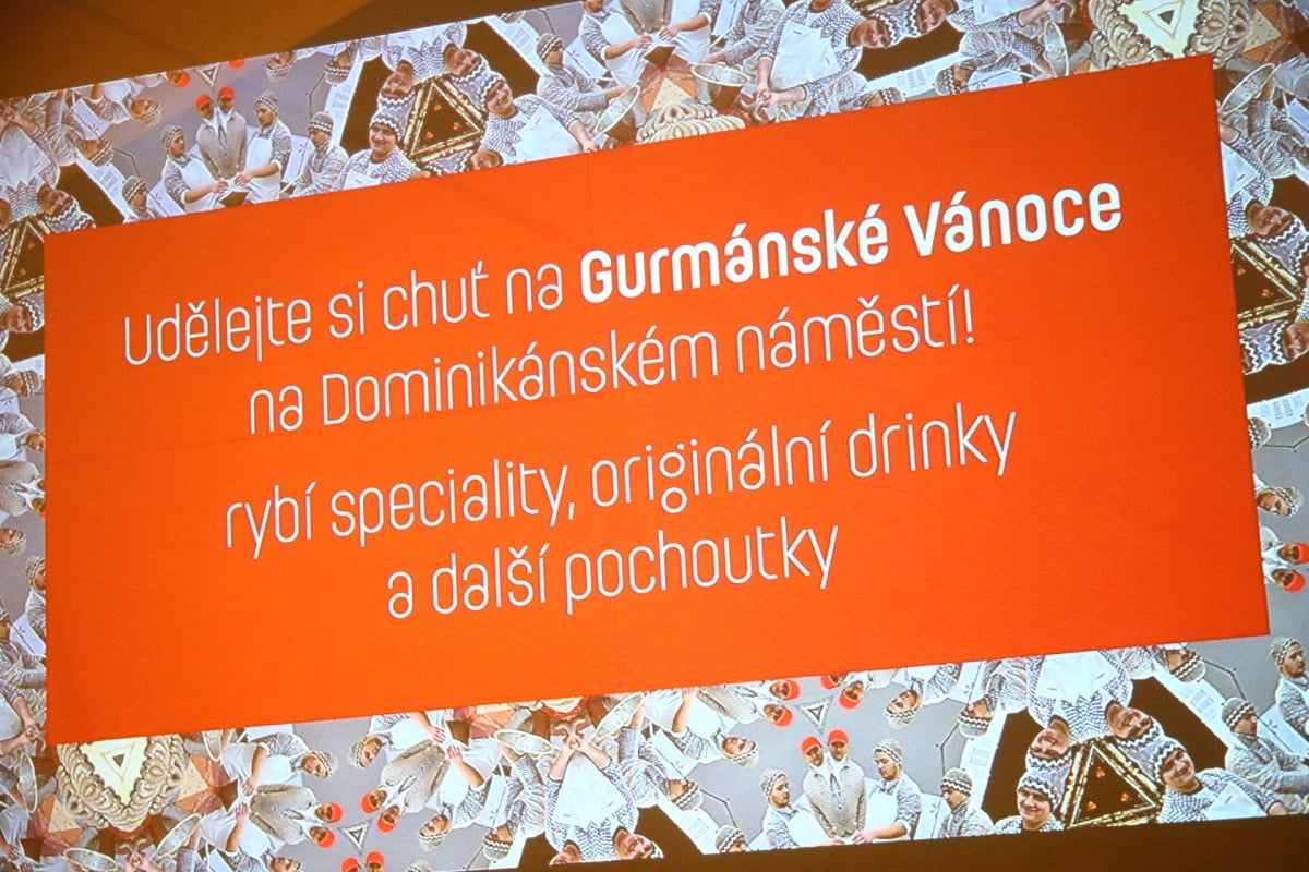 Vánoční trhy na náměstí Svobody v Brně