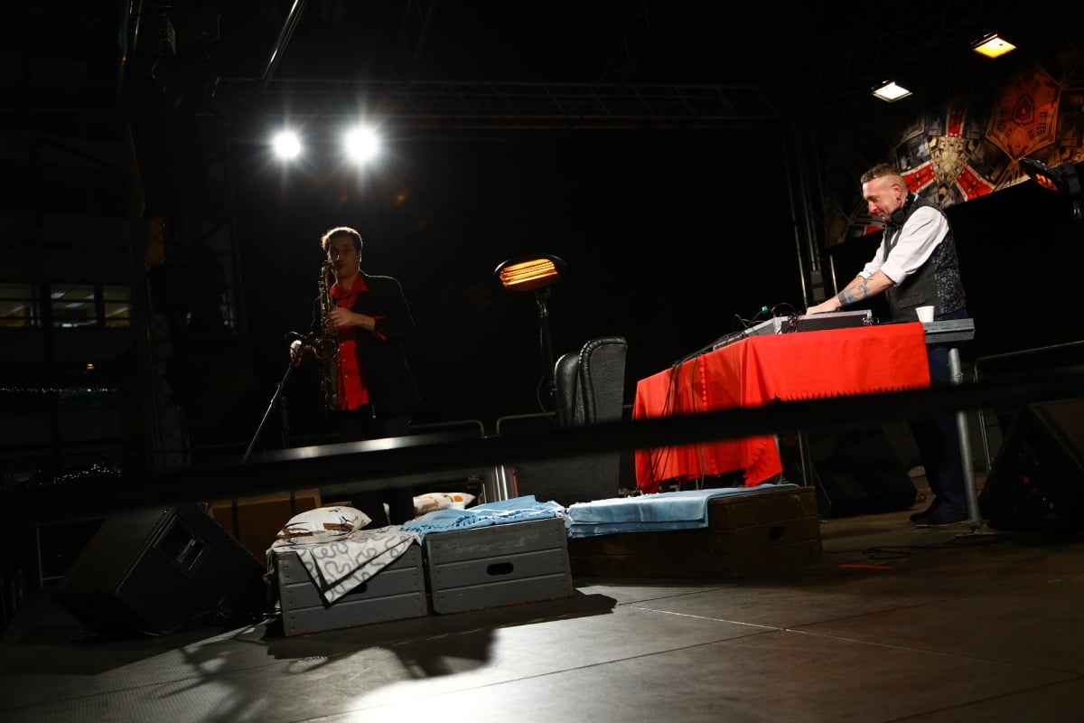 Vánoční trhy na náměstí Svobody v Brně