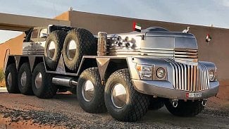 Náhledový obrázek - Že je Mercedes G 6x6 velký? Tak to jste ještě neviděli desetikolový Dhabiyan