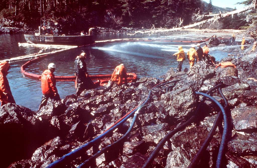 Odklízení následků havárie Exxon Valdez