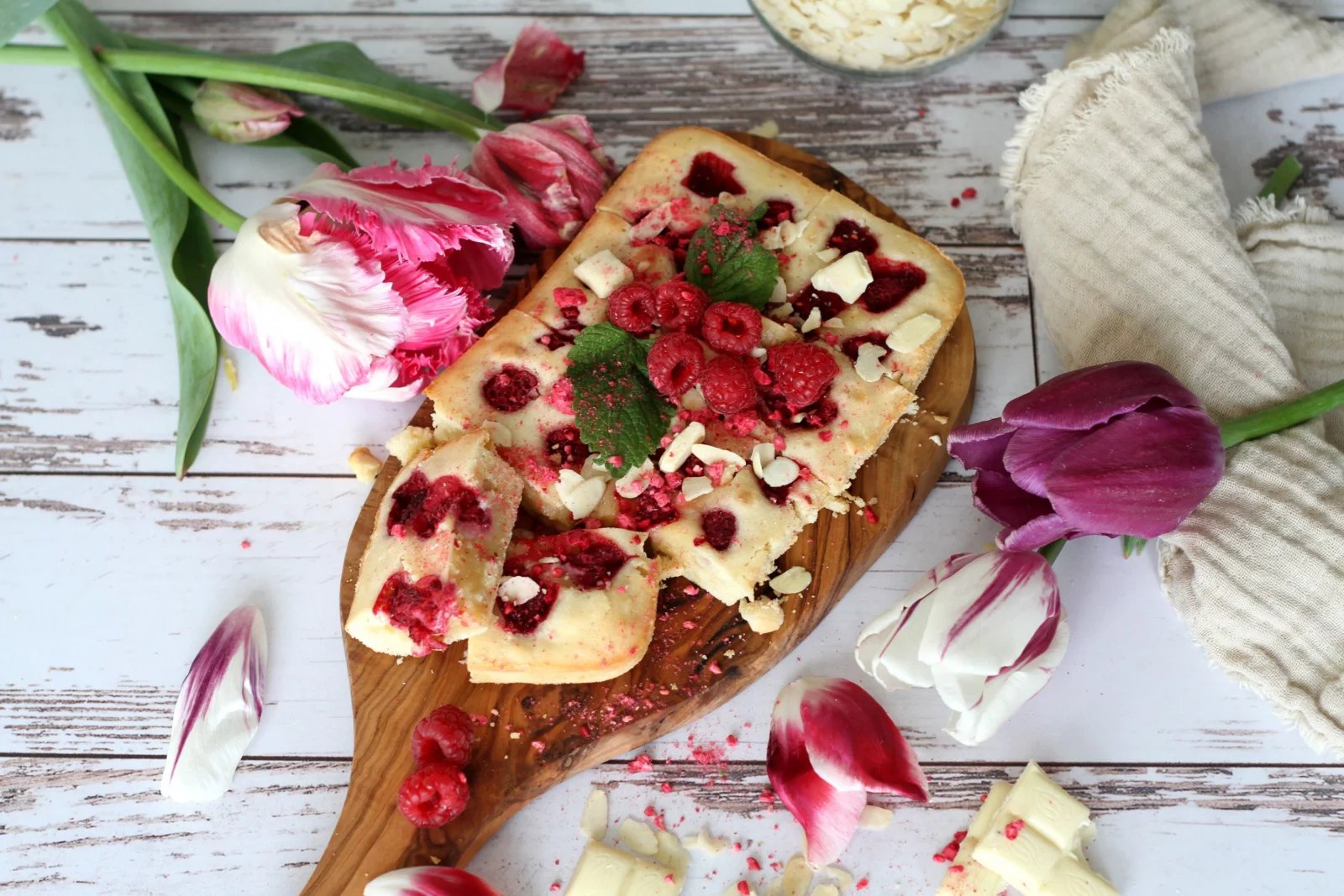 Valentýnské blondies