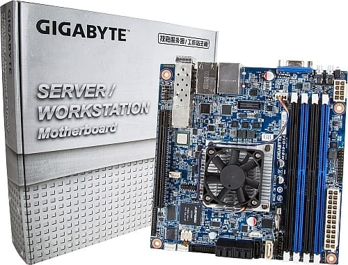 Serverové dosky Mini-ITX s broadwellovými Xeonmi v réžii Gigabytu