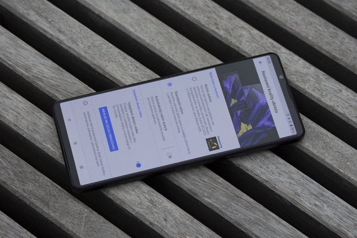 Sony Xperia 1 III nastavení kvality obrazu