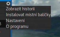 Arch: grafický správce balíčků Pamac
