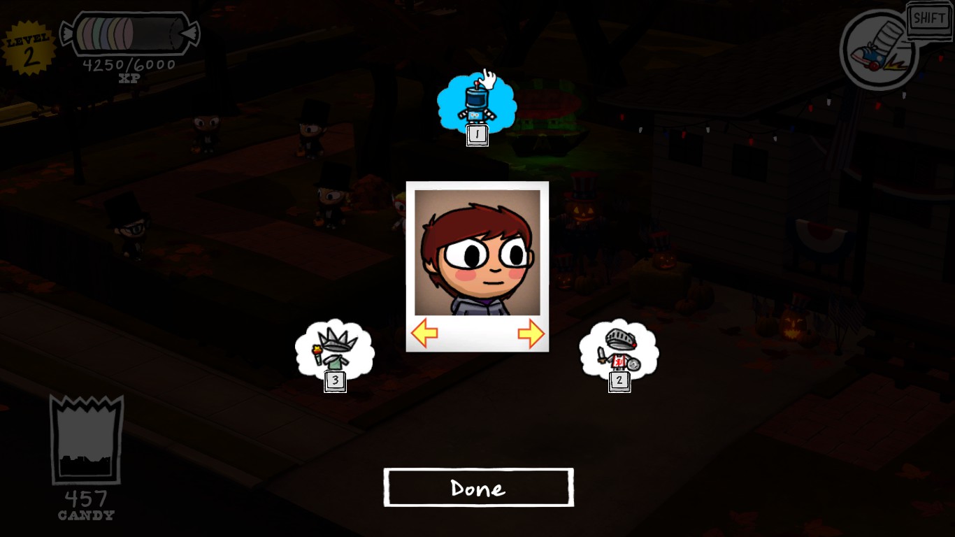 Obrázky ze hry Costume Quest.