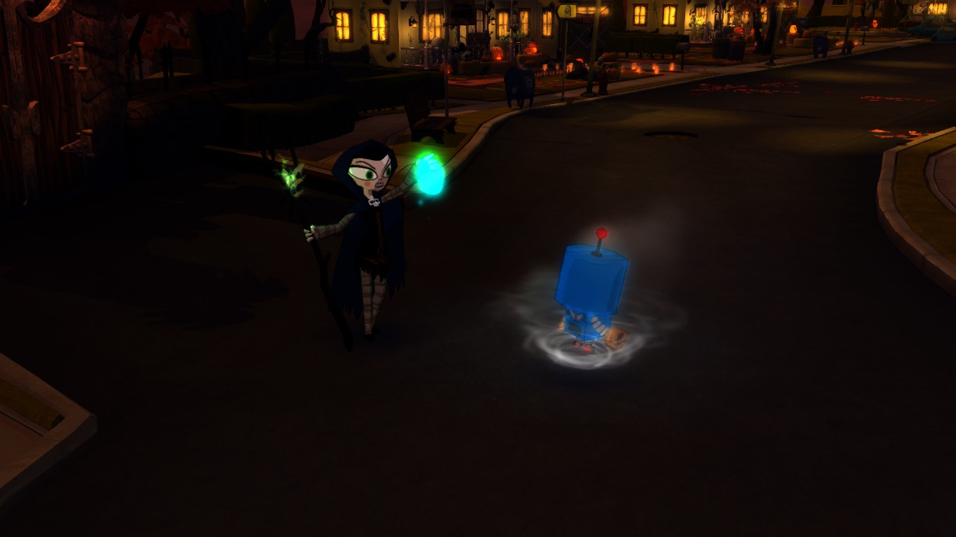 Obrázky ze hry Costume Quest.