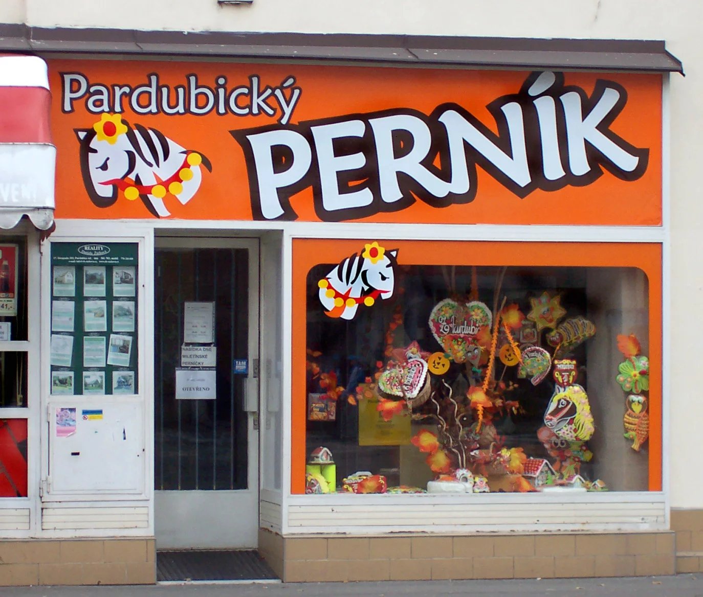 Obchod, kde se prodává perník