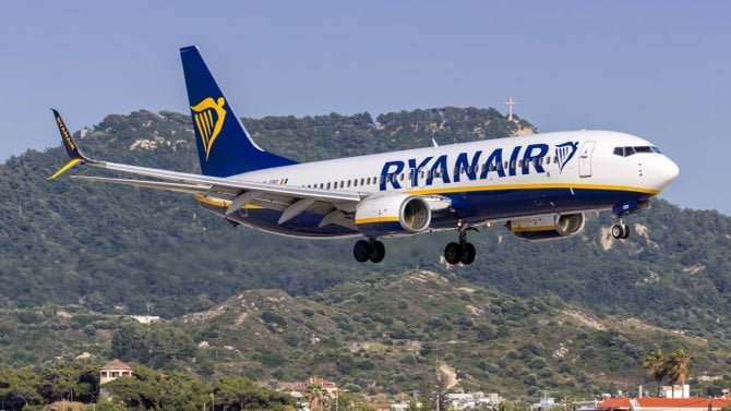 Letoun společnosti Ryanair