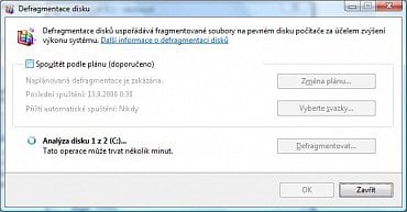 Defragmentace