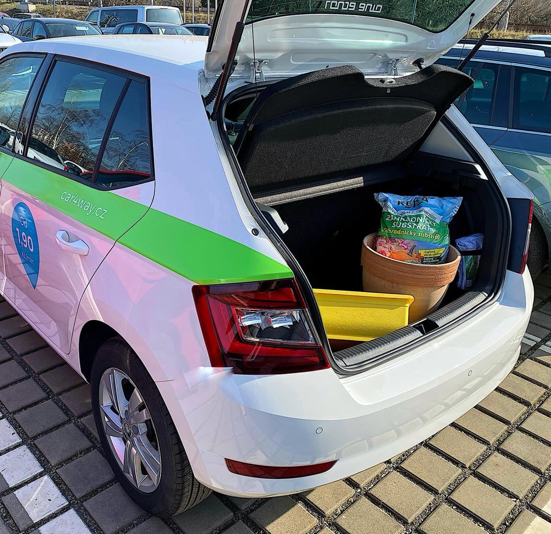 Car4way půjčuje vozy v rámci minutových tarifů pro cestu na nákup až po několikadenní pronájmy.