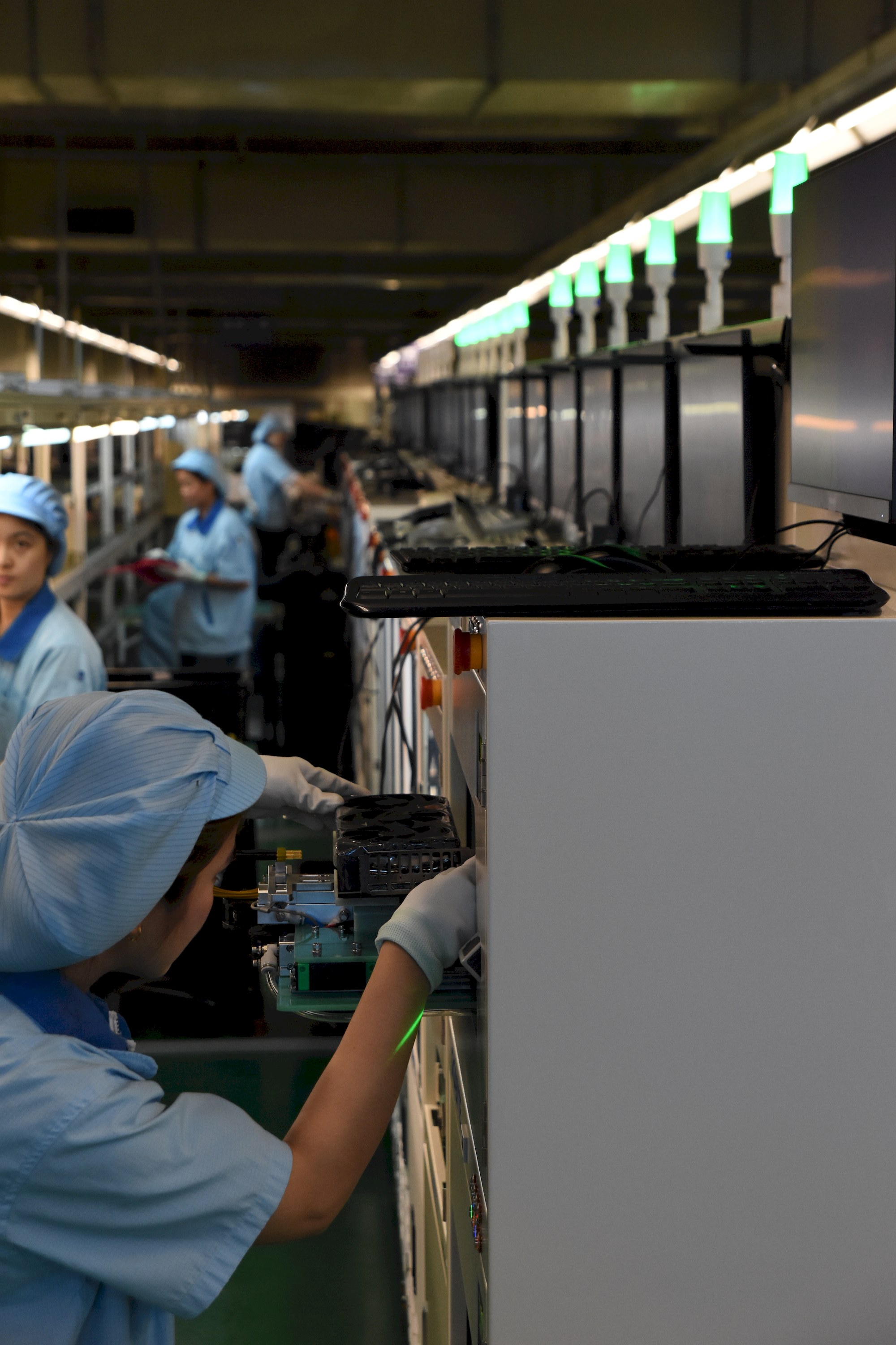 Exkurze v továrně Gigabyte na základní desky a grafické karty