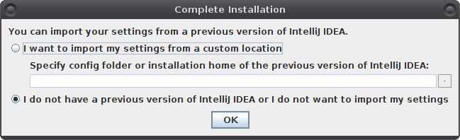 Instalace IntelliJ Idea