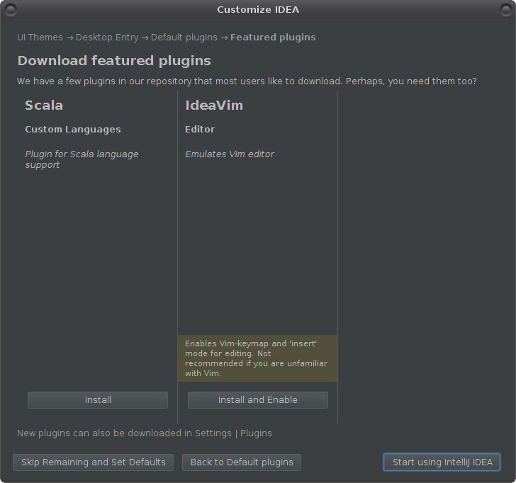 Instalace IntelliJ Idea