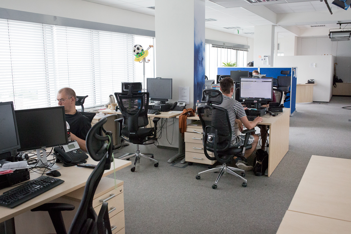 Redakce Nových médií České televize na Kavčích horách