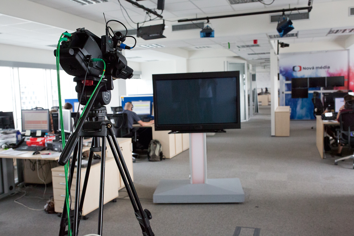 Redakce Nových médií České televize na Kavčích horách