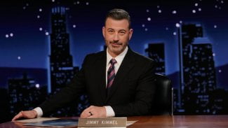Jimmy Kimmel v obnoveném vysílání svého pořadu (23. září 2025)