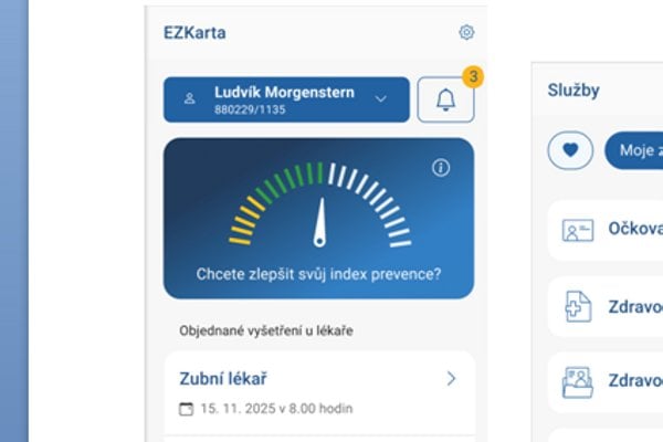 Takto bude vypadat Index prevence v EZKartě