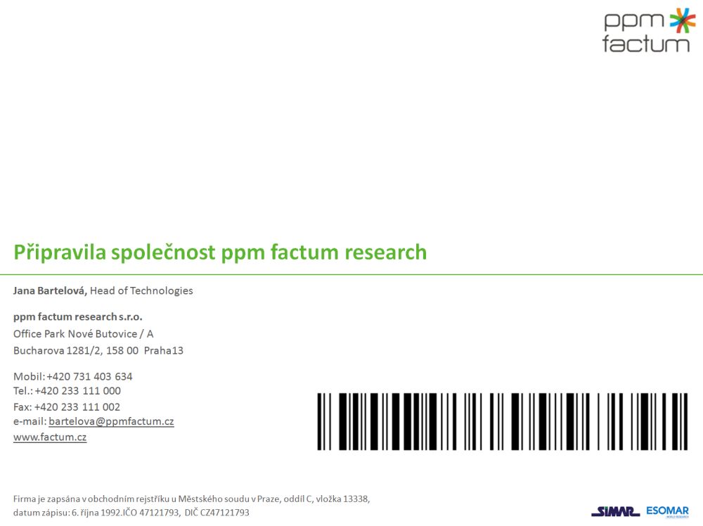 Vnímání změn na trhu mobilních operátorů
