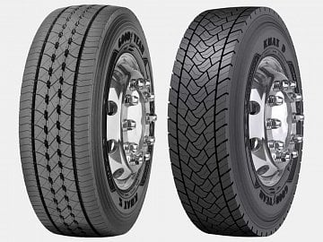 Goodyear KMax S Gen2 a Goodyear KMax D Gen2