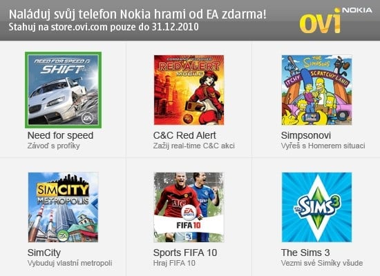 EA Games Ovi Store