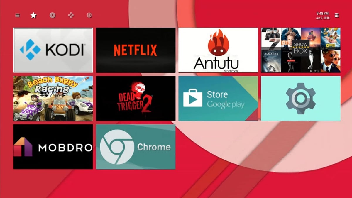 Lenovo G66 - Hlavní stránka a ovládací menu