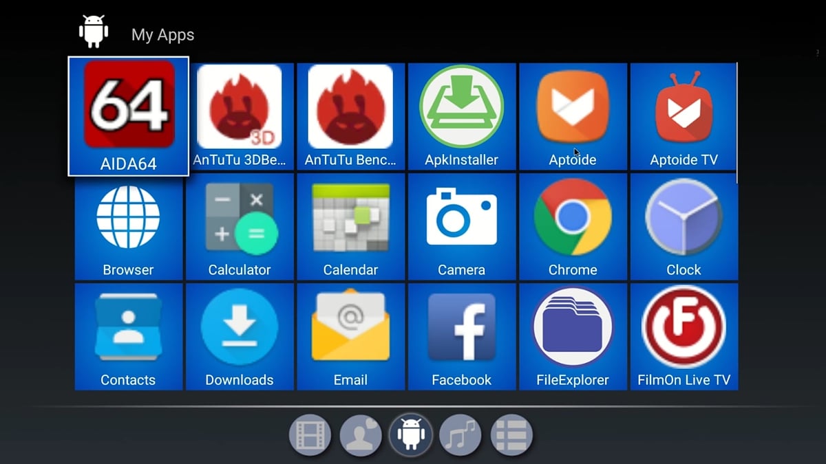 Lenovo G66 - Hlavní stránka a ovládací menu