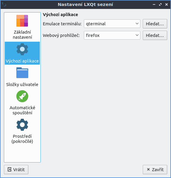 Lubuntu 19.04 - nastavení