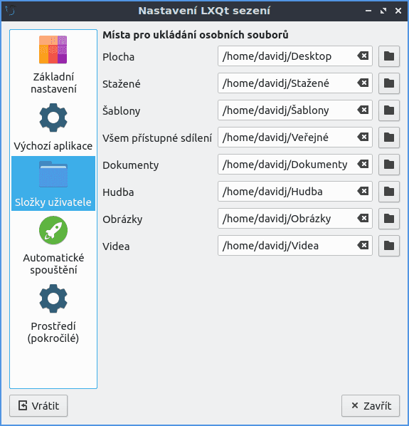 Lubuntu 19.04 - nastavení