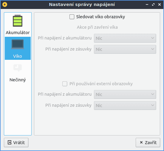 Lubuntu 19.04 - nastavení