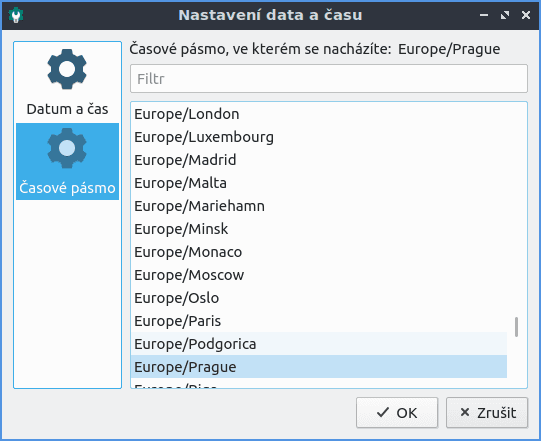 Lubuntu 19.04 - nastavení