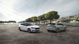 Náhledový obrázek - Historicky nejrychlejší Fabia dorazila na trh. Stojí 700 tisíc a na dálnici spráská i násobně dražší elektromobily Enyaq a Elroq RS