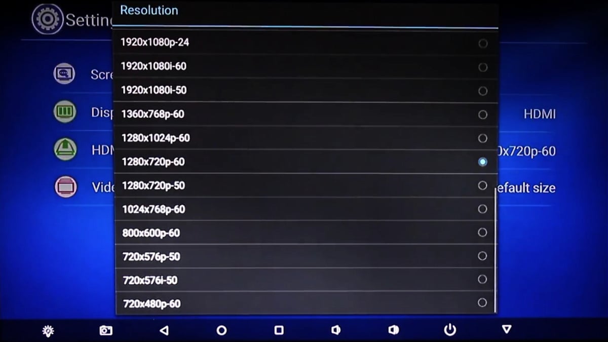 Vlastní UI Rockchip – 1. řada
