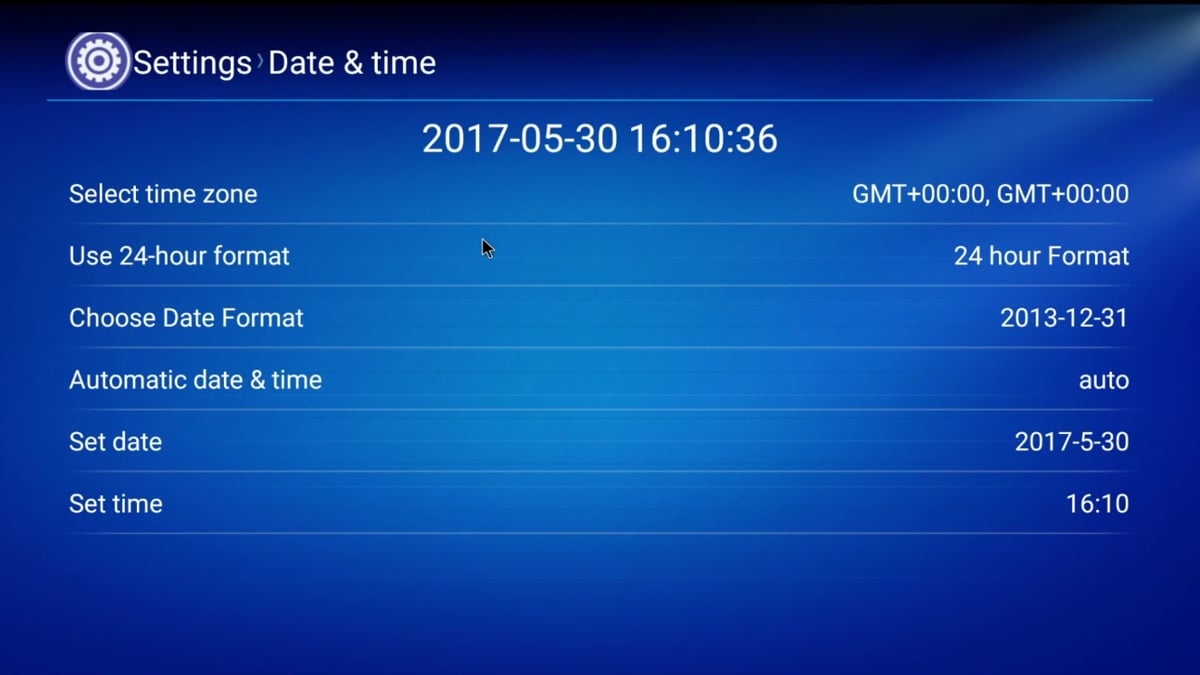 Vlastní UI Rockchip – 1. řada