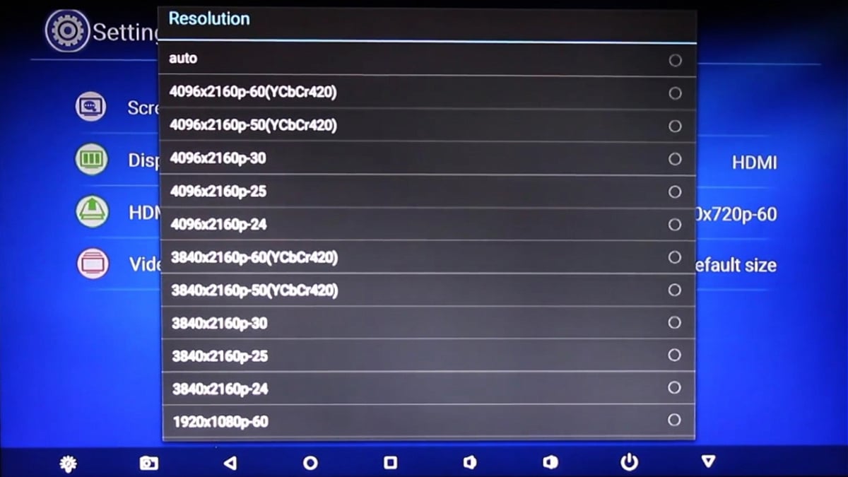 Vlastní UI Rockchip – 1. řada
