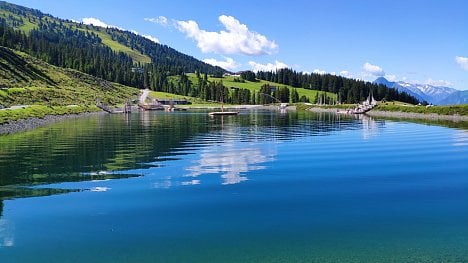 Rosenalmbahn, Zillertal, Rakousko. (Xiaomi Mi 8)