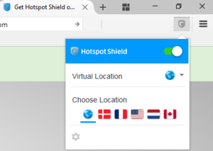 Hotspot Shield VPN proxy pro Firefox