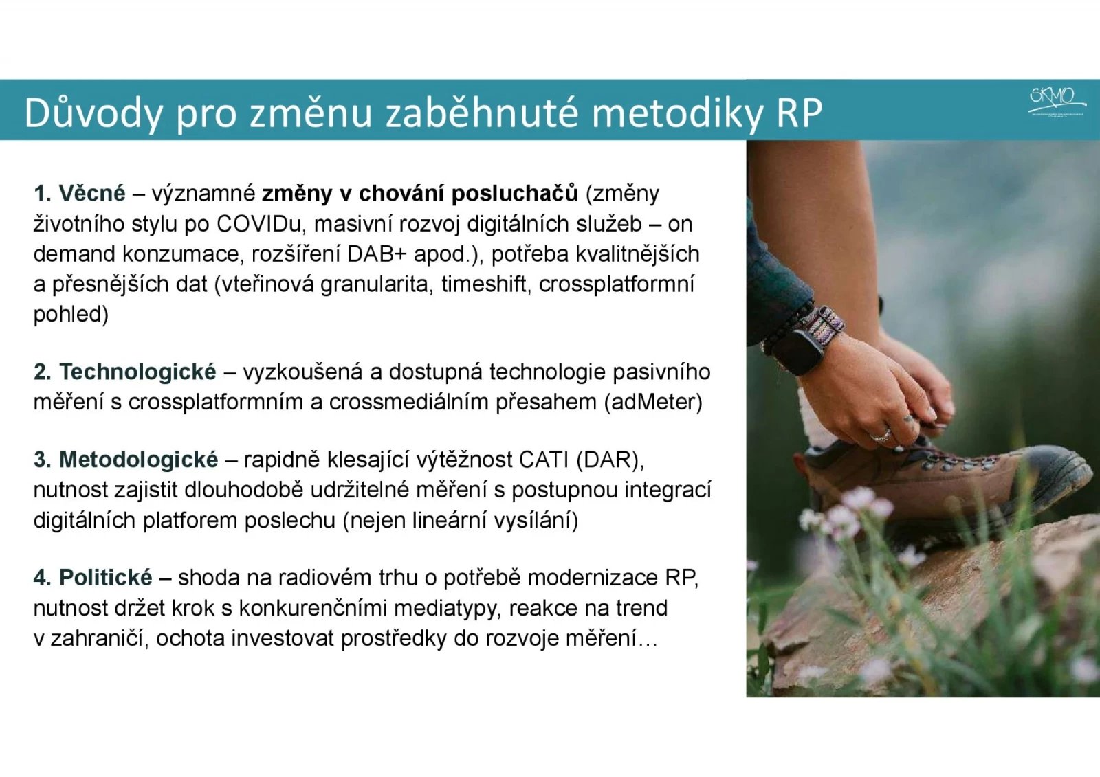 Nová metodika a výsledky Radioprojektu 2025