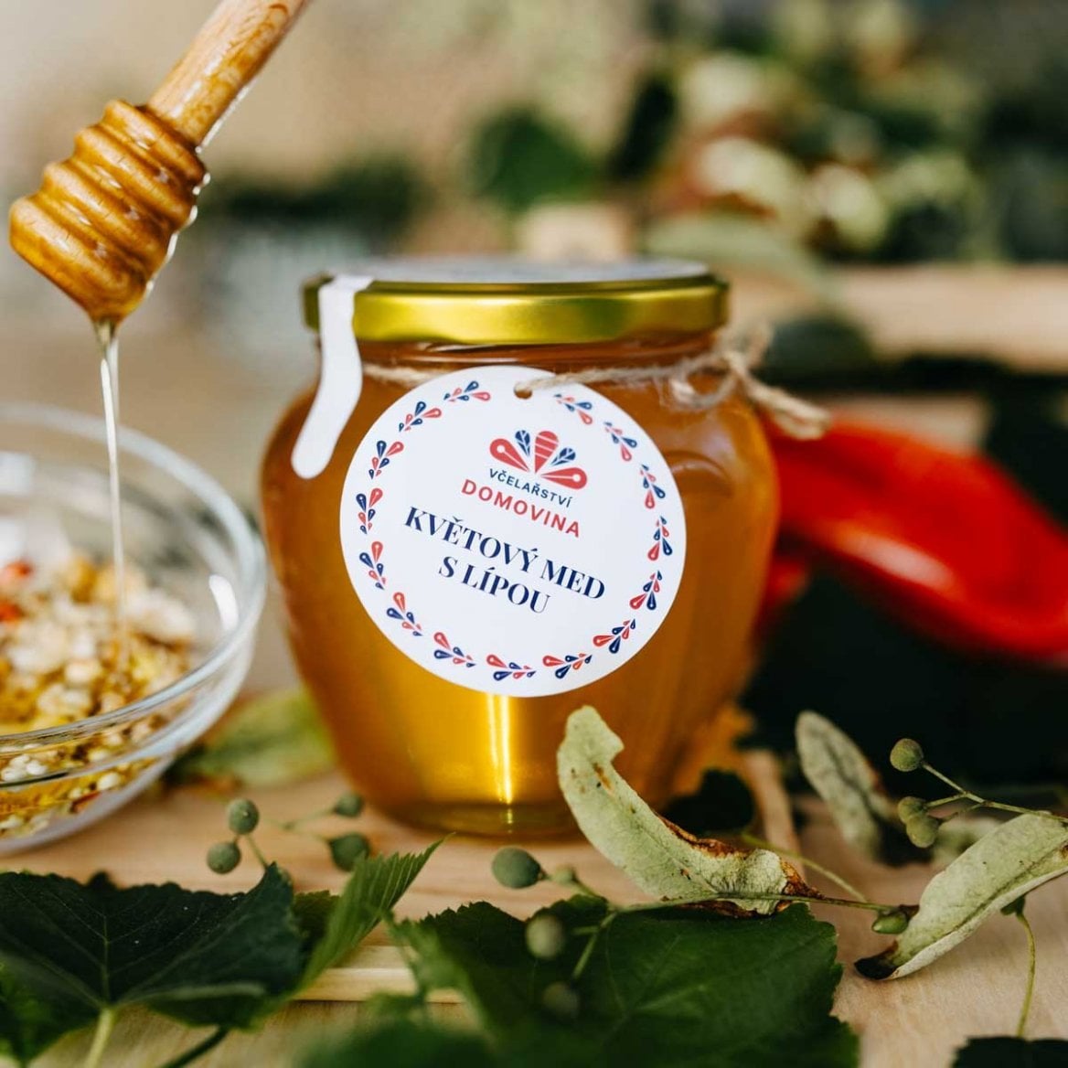 Květový med s lípou od Včelařství Domovina