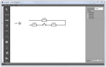 Snadný návrh elektrických obvodů s aplikací Circuit Diagram