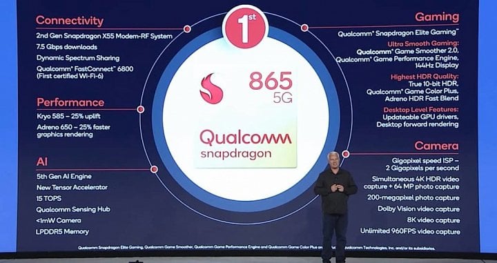 snapdragon 865 presentation