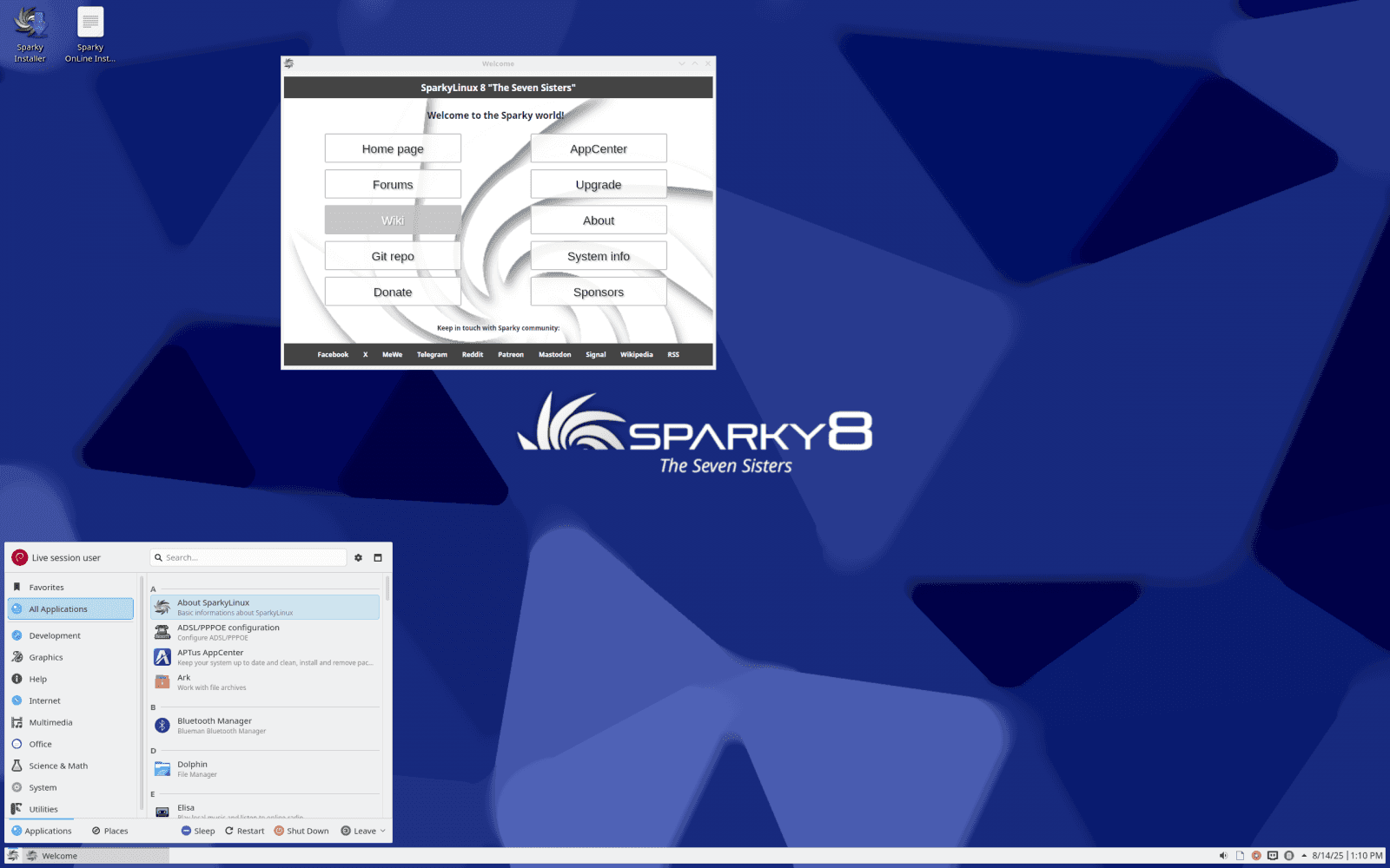 SparkyLinux 8.0