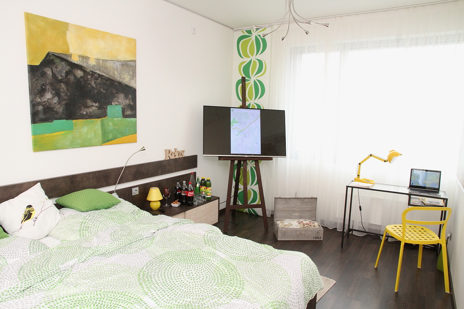 V ložnici už nikdo není.