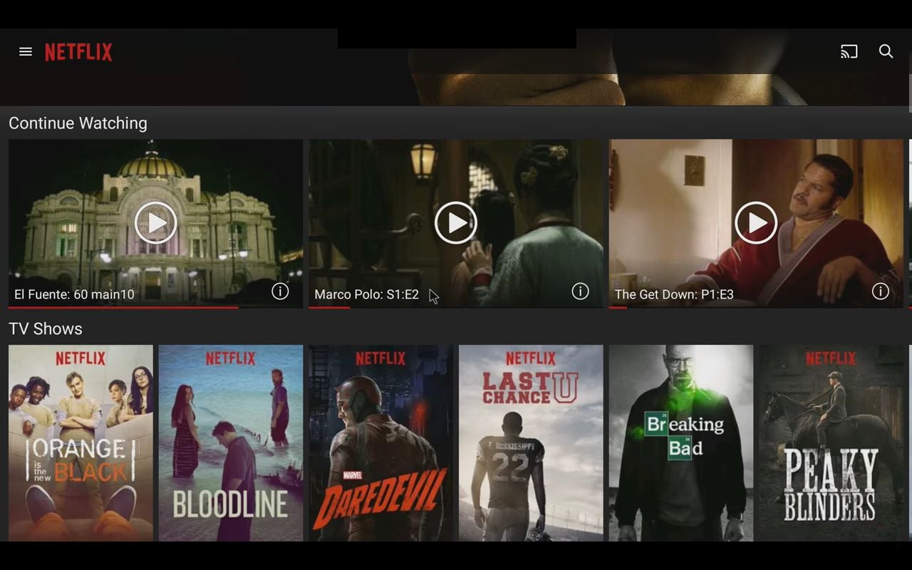 M12N Netflix a YouTube