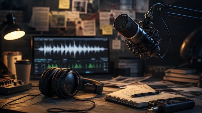 Sluchátka, podcast