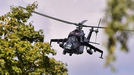 Náhledový obrázek - Nehoda na cvičení. České armádě spadl další vrtulník Mi-24