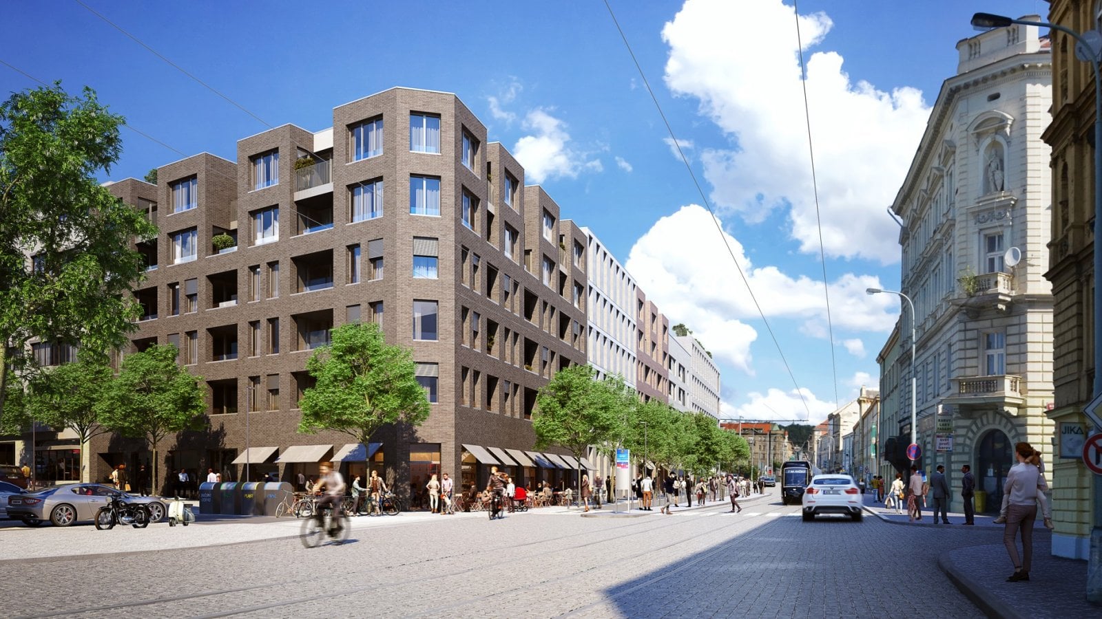 Budoucí podoba čtvrti Smíchov City Sever