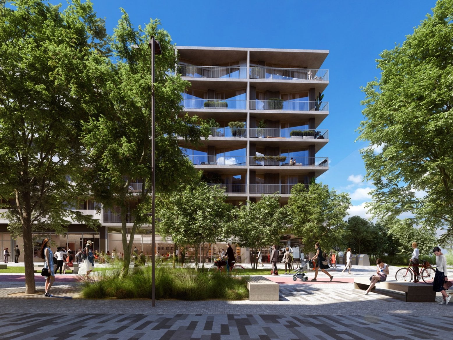 Budoucí podoba čtvrti Smíchov City Sever