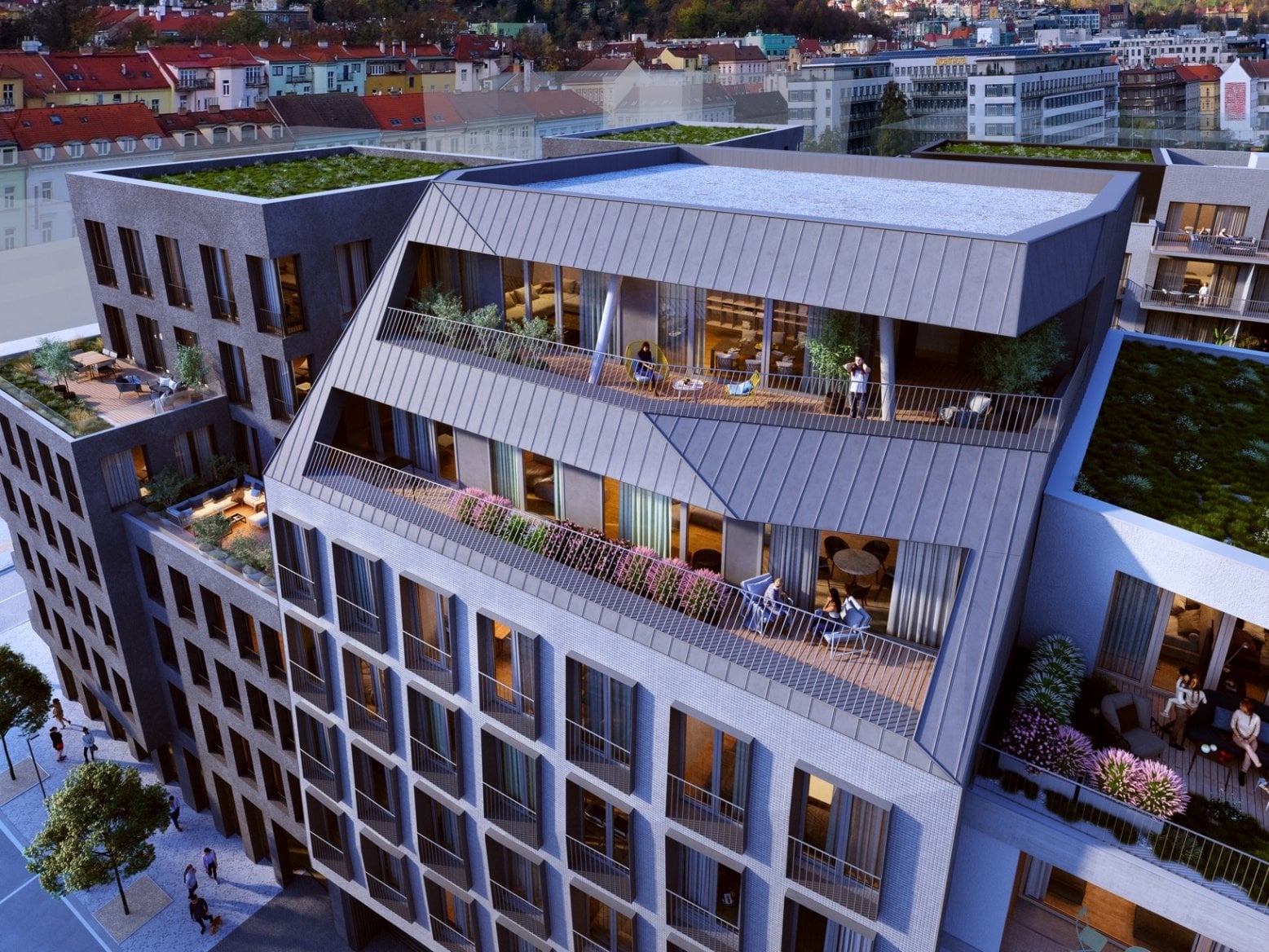 Budoucí podoba čtvrti Smíchov City Sever