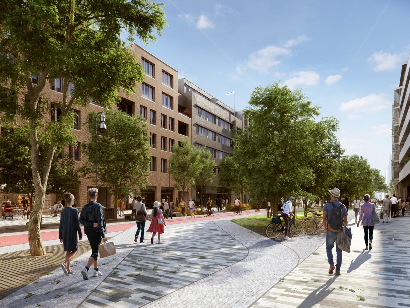 Budoucí podoba čtvrti Smíchov City Sever